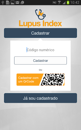Android application Lupus Index screenshort