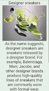 Types of sneakers