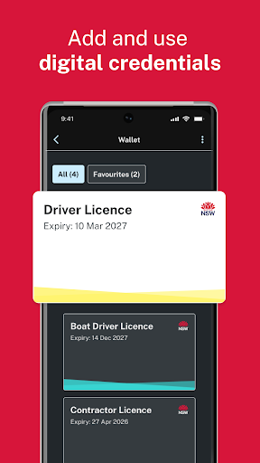 Service NSW Screen 2