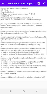 Crash Log Viewer - Show App Crash Log 1.2.3 APK screenshots 2