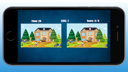 Android application Find Difference screenshort