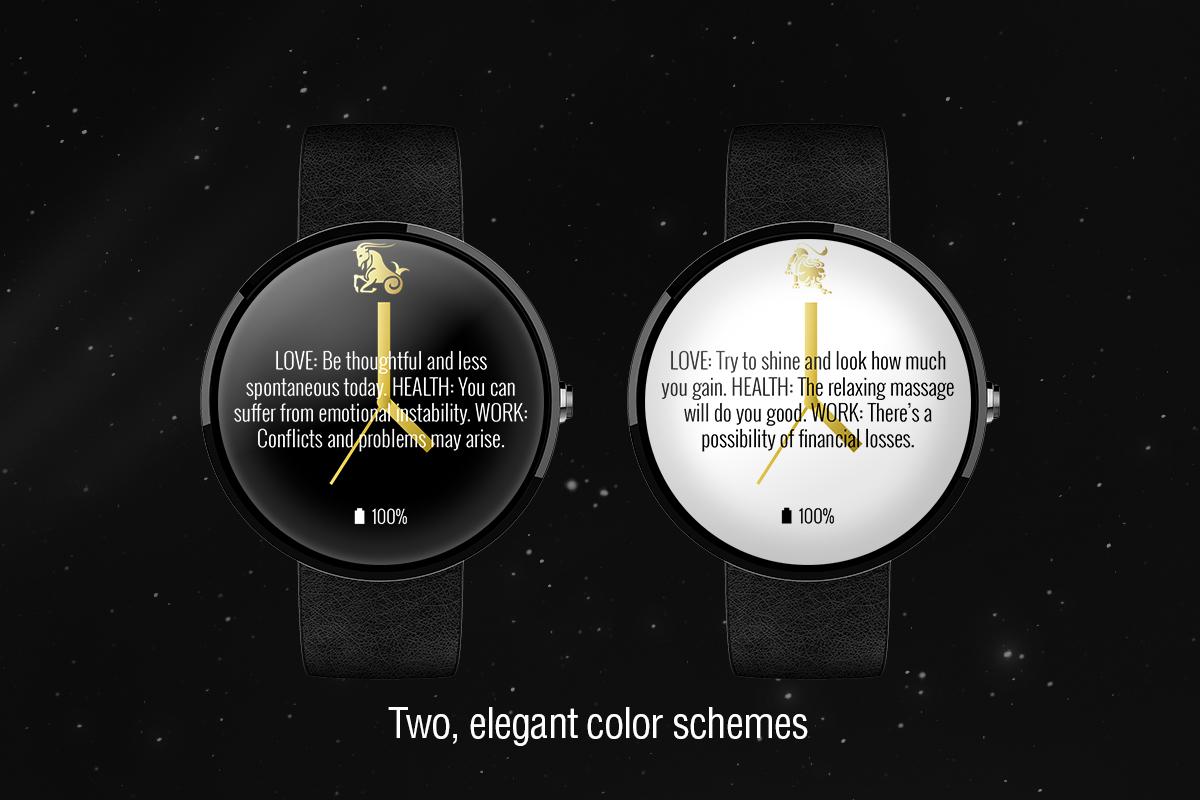 Android application Daily Horoscope Watch Face screenshort