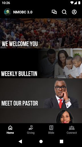 Android application New Mount Olive Baptist Church screenshort