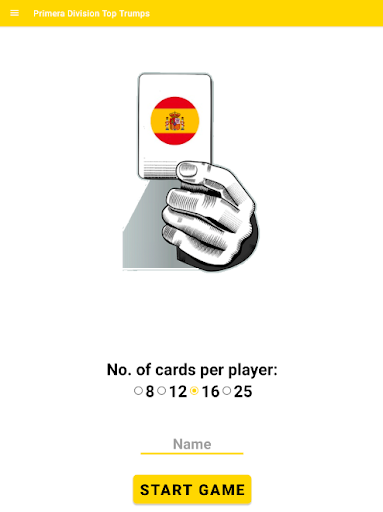 Primera División Top Trumps