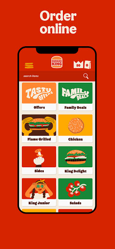 Android application BK Lebanon - Order Online screenshort
