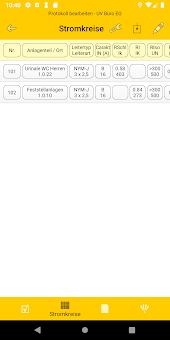 Messprotokoll screenshot 4