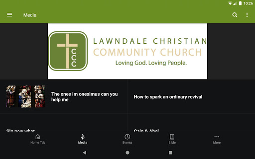 Screenshot of Lawndale Community Church