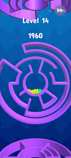 Falling Balls - 3D Puzzle game - Screenshot 2