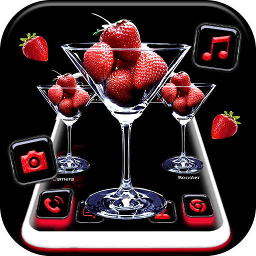 Strawberry Glass Theme logo