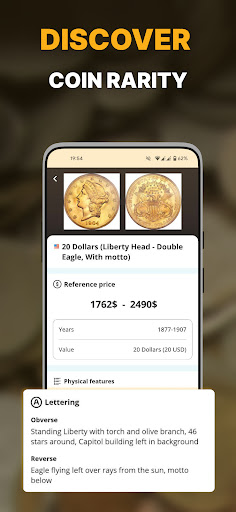 Coin Value - Coin Identifier Screen 3
