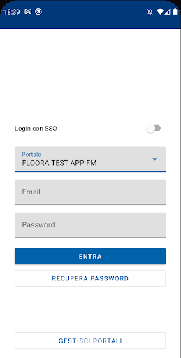 Android application Floora App FM screenshort