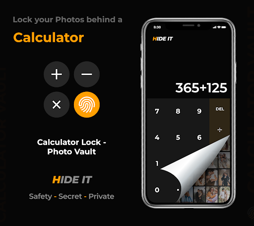 Android application DisguiseCalc: Calculator Lock screenshort