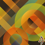 Cover Image of ダウンロード Pattern Orange Xperien Theme  APK