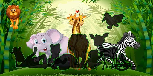 Kids puzzles, feed the animals Screen 2