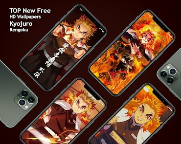 Screenshot 6 Kyojuro Rengoku HD Wallpaper K android