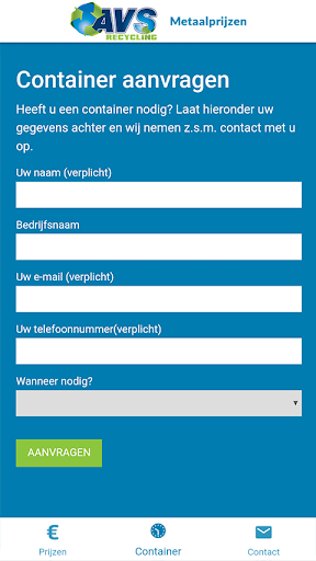 AVS Recycling - Metaalprijzen