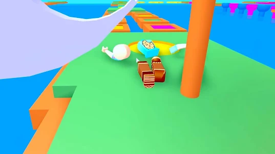 Obby Parkour games: lava mod
