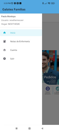 App Galatea Familias Screen 2