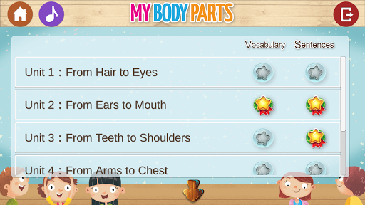 JUMP TO LIVE MY BODY PARTS Screen 2