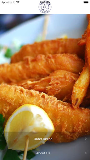 Android application Seafood at the Beach screenshort
