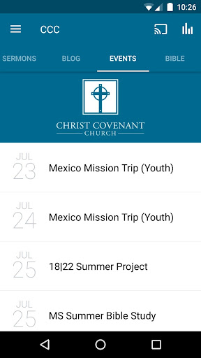 Christ Covenant Church Screen 3