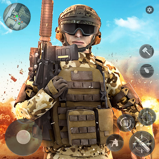 FPS Strike Shooting Games 3D Logo