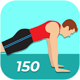 150 Pushups Workout Challenge icon