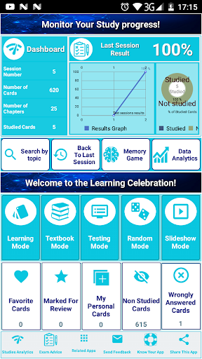 Android application School Social Worker Exam screenshort