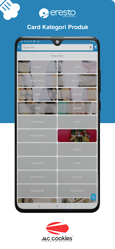 J&C Cookies - Aplikasi Member Screen 2