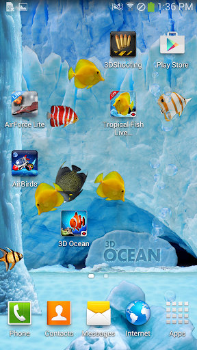 Ocean Aquarium Live Wallpaper Screen 3