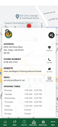Phoebe Hearst Elementary Screen 3