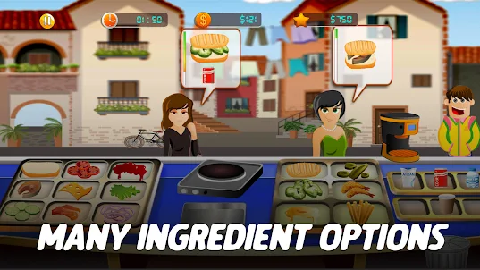 Cooking Fish Restaurant Game