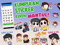screenshot of Kumpulan Sticker Keren WAStick