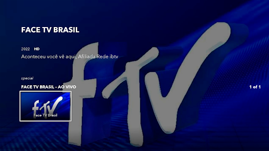 Face TV Brasil 1.0.0 APK + Mod (Unlimited money) إلى عن على ذكري المظهر