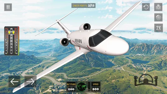 piloto vuelo simulador;aviones