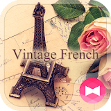 Eiffel Tower-Vintage French- icon