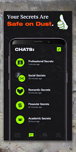 Dust - Private Messenger Screenshot
