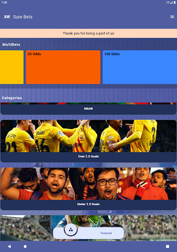 SURE BETS - Approved