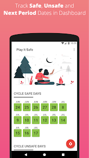 Safe Sex Calendar 1.0.6 APK screenshots 1