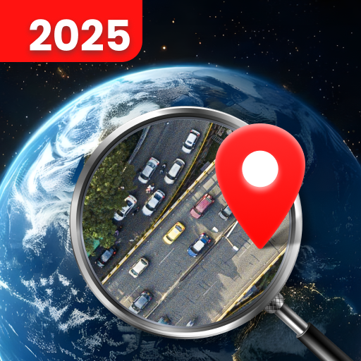 Live Earth Map Satellite View Header - AppWisp.com