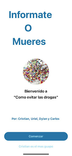 Android application Prueba app screenshort