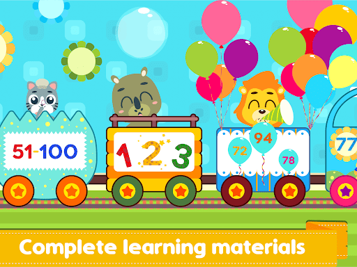 Screenshot of Learn Numbers with Marbel