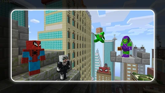 SpiderMan Mod for Minecraft PE