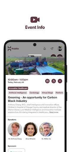 Android application Africa Innovate Conference 22 screenshort