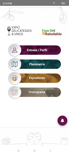 Android application Expo Delicatessen & Vinos 2023 screenshort