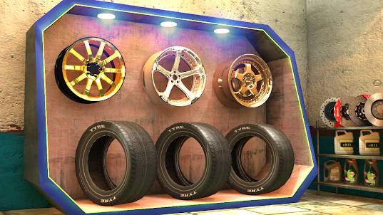 Tyre Shop Car Mechanic Games