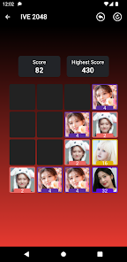 Captura de Pantalla 3 IVE 2048 Game android