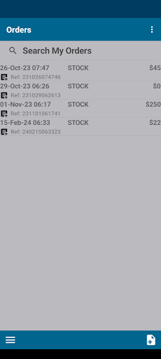 Store Order App - M10  HTH