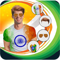 Indian Flag15 Aug Photo Editor - Faceflag Stickers
