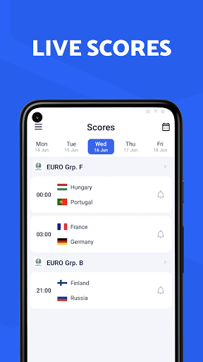 Opera Football: Live Scores & Matches screen 0